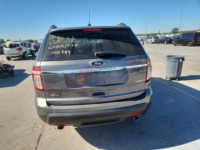 1FM5K7F88EGC49307 - 2014 FORD EXPLORER LIMITED 灰色 照片 6