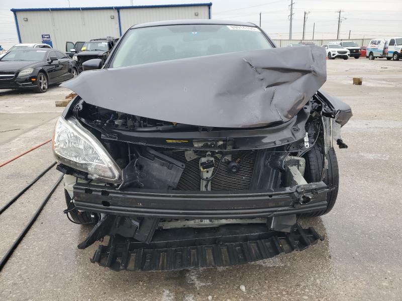 3N1AB7AP1DL757598 - 2013 NISSAN SENTRA S GRAY photo 5