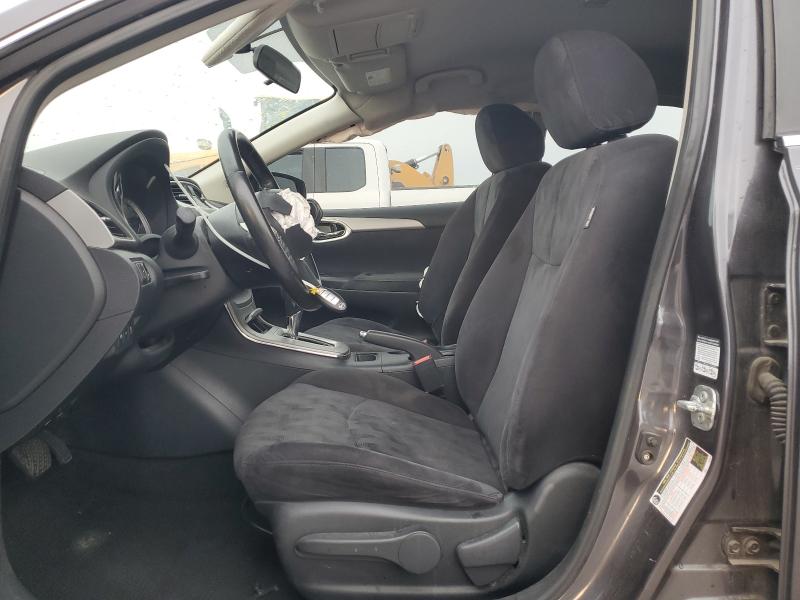 3N1AB7AP1DL757598 - 2013 NISSAN SENTRA S GRAY photo 7