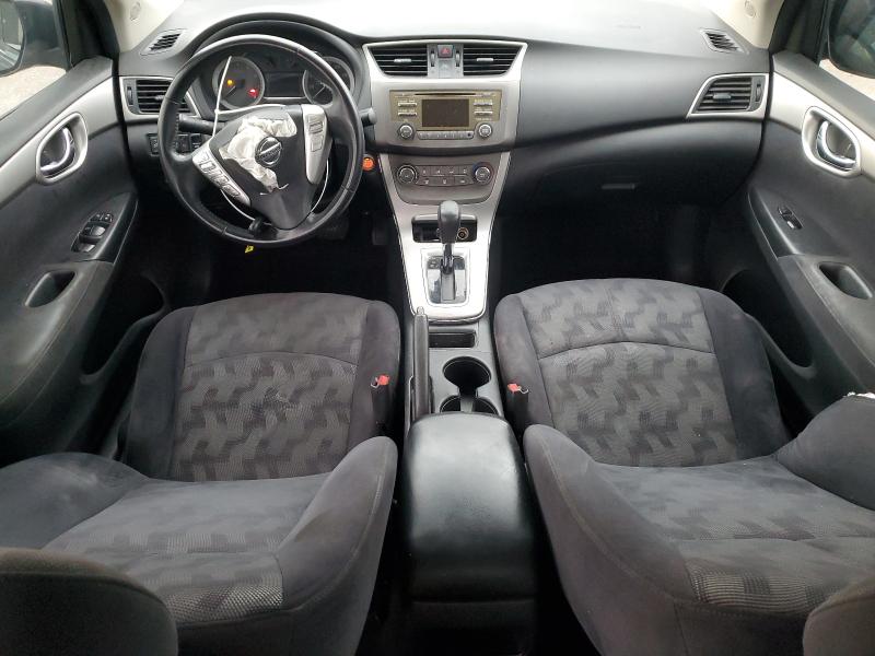 3N1AB7AP1DL757598 - 2013 NISSAN SENTRA S GRAY photo 8