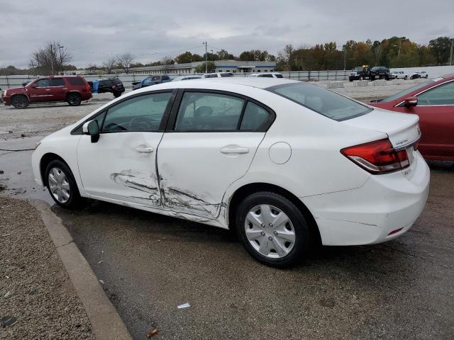 19XFB2F58FE004543 - 2015 HONDA CIVIC LX WHITE photo 2