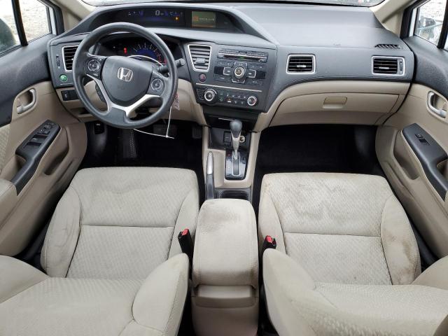 19XFB2F58FE004543 - 2015 HONDA CIVIC LX WHITE photo 8