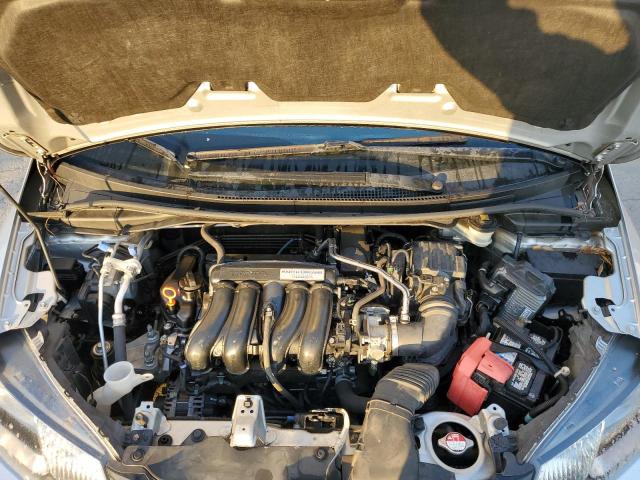 3HGGK5G58FM723223 - 2015 HONDA FIT LX SILVER photo 12