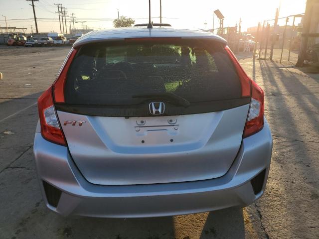 3HGGK5G58FM723223 - 2015 HONDA FIT LX SILVER photo 6