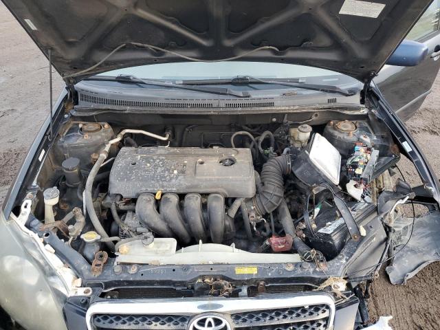 1NXBR32E85Z500234 - 2005 TOYOTA COROLLA CE BLACK photo 11