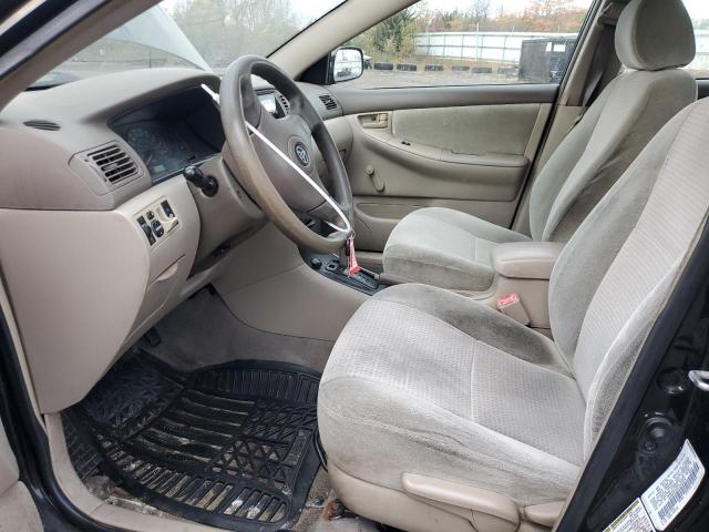 1NXBR32E85Z500234 - 2005 TOYOTA COROLLA CE BLACK photo 7