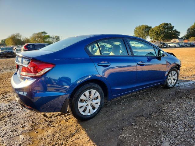 19XFB2F54DE062226 - 2013 HONDA CIVIC LX BLUE photo 3