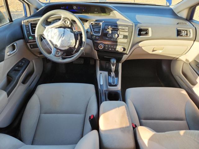 19XFB2F54DE062226 - 2013 HONDA CIVIC LX BLUE photo 8