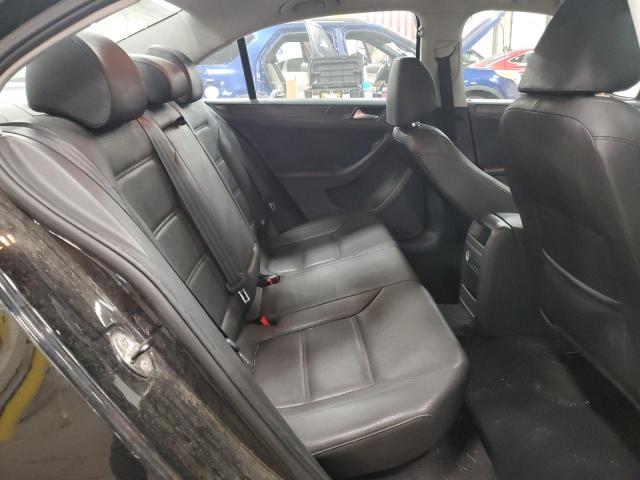 3VWDP7AJ8CM348642 - 2012 VOLKSWAGEN JETTA SE BLACK photo 10