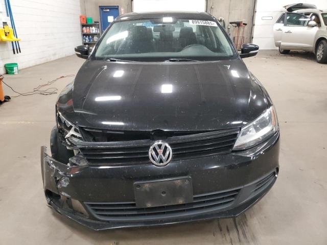 3VWDP7AJ8CM348642 - 2012 VOLKSWAGEN JETTA SE BLACK photo 5