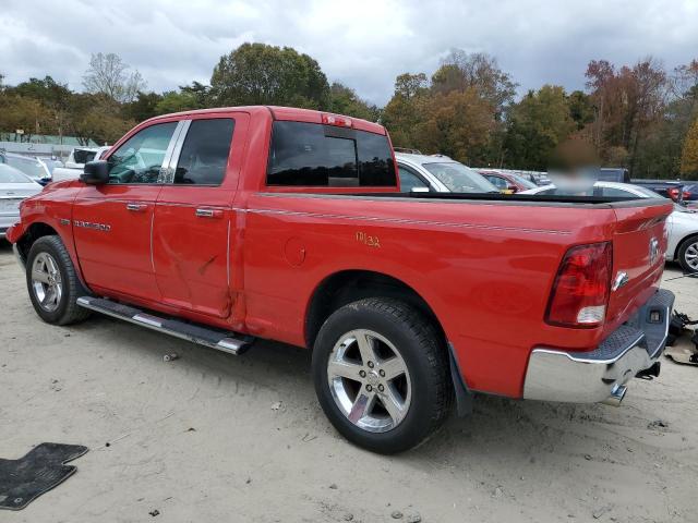 1C6RD7GTXCS196288 - 2012 DODGE RAM 1500 SLT 红色 照片 2