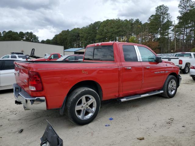1C6RD7GTXCS196288 - 2012 DODGE RAM 1500 SLT 红色 照片 3