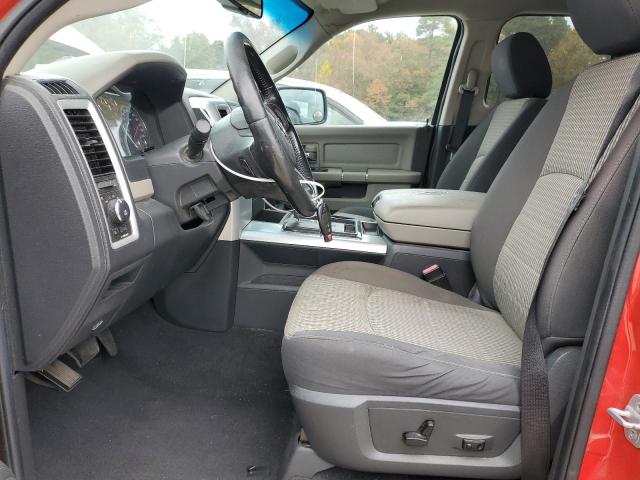 1C6RD7GTXCS196288 - 2012 DODGE RAM 1500 SLT 红色 照片 7