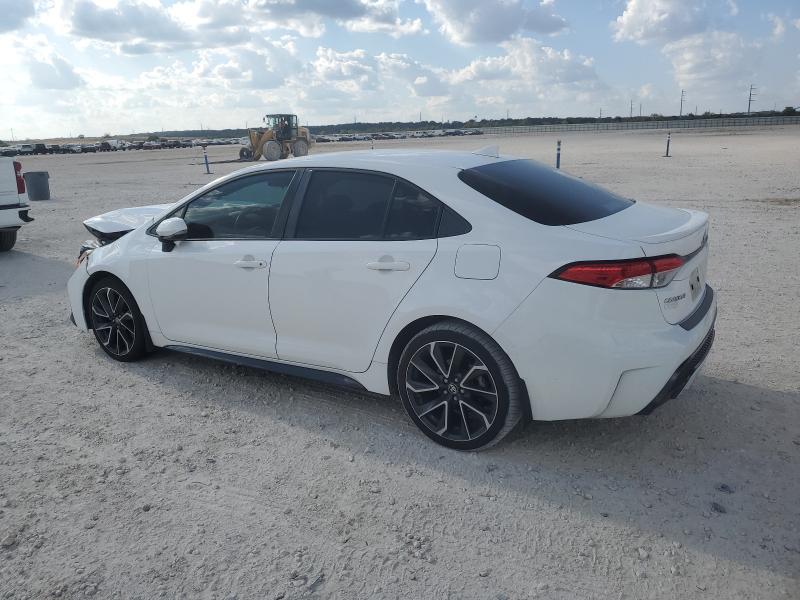 JTDS4MCE4MJ062254 - 2021 TOYOTA COROLLA SE WHITE photo 2