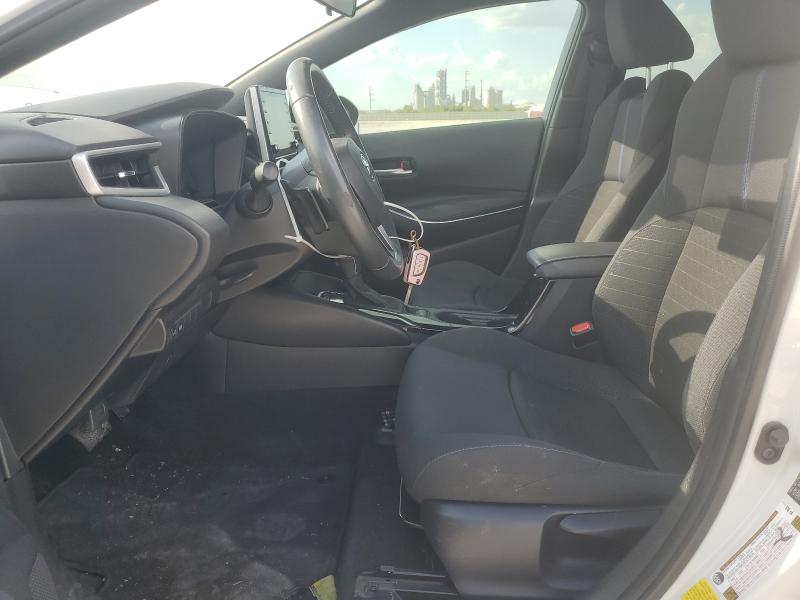 JTDS4MCE4MJ062254 - 2021 TOYOTA COROLLA SE WHITE photo 7