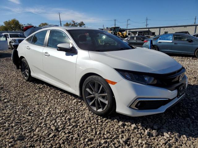 19XFC1F38KE014537 - 2019 HONDA CIVIC EX WHITE photo 4