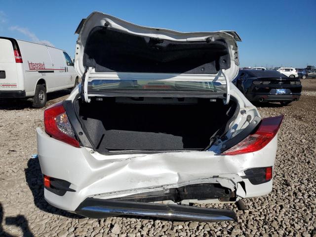 19XFC1F38KE014537 - 2019 HONDA CIVIC EX WHITE photo 6
