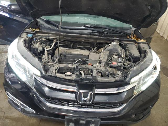5J6RM4H52GL091813 - 2016 HONDA CR-V EX BLACK photo 12