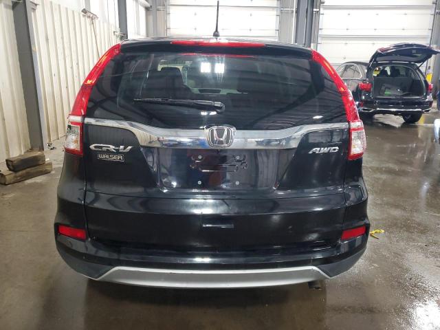 5J6RM4H52GL091813 - 2016 HONDA CR-V EX BLACK photo 6