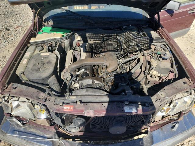 WDBCB25D1GA277645 - 1986 MERCEDES-BENZ 300 SDL მუქწითელი ფოტო 11