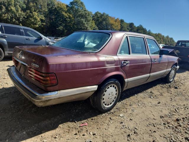 WDBCB25D1GA277645 - 1986 MERCEDES-BENZ 300 SDL მუქწითელი ფოტო 3