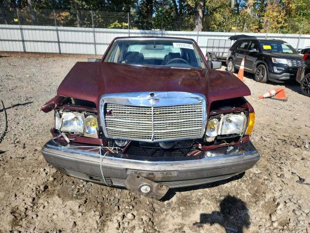 WDBCB25D1GA277645 - 1986 MERCEDES-BENZ 300 SDL მუქწითელი ფოტო 5