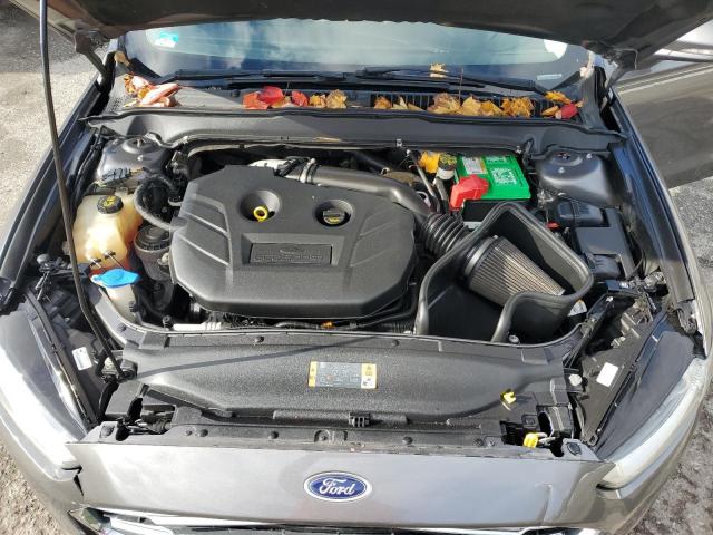 3FA6P0H92DR243247 - 2013 FORD FUSION SE GRAY photo 11