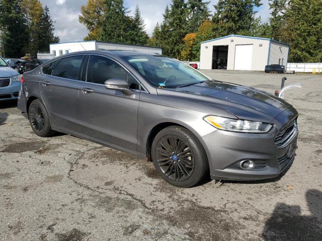 3FA6P0H92DR243247 - 2013 FORD FUSION SE GRAY photo 4