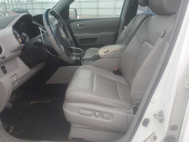 5FNYF48699B028525 - 2009 HONDA PILOT EXL 白色 照片 7