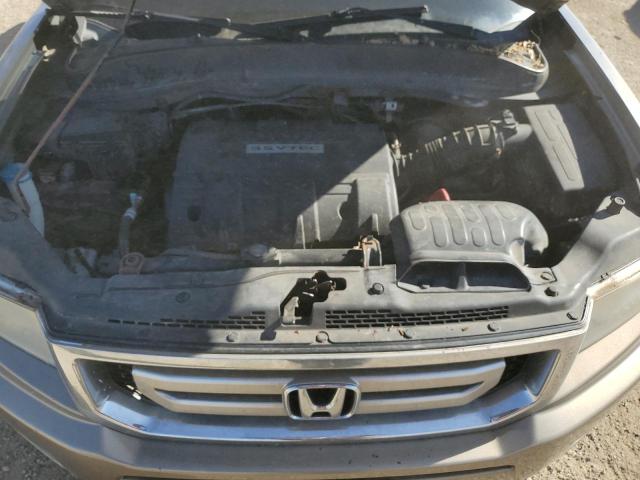 5FPYK16519B105965 - 2009 HONDA RIDGELINE RTL ნაცრისფერი ფოტო 11