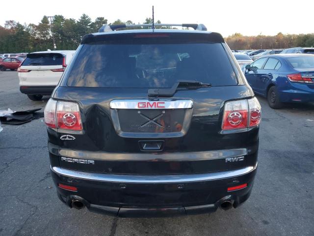 1GKKVTED8CJ288084 - 2012 GMC ACADIA DENALI BLACK photo 6