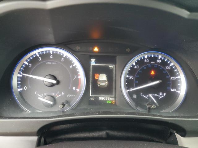 5TDKZRFH8KS557514 - 2019 TOYOTA HIGHLANDER SE Gris photo 9