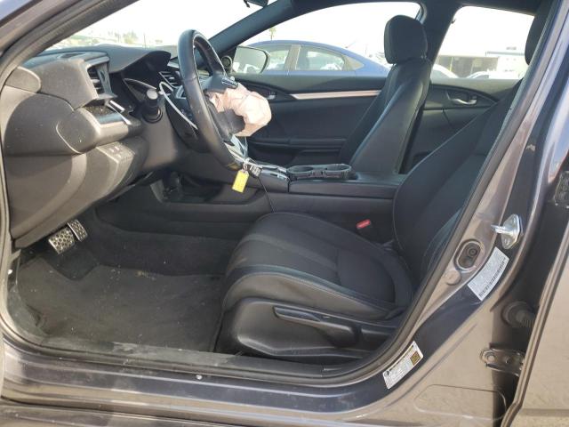 2HGFC2F83MH508282 - 2021 HONDA CIVIC SPORT GRAY photo 7