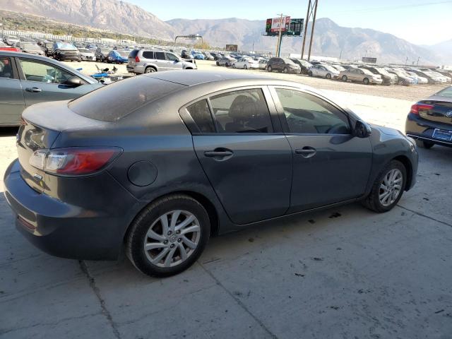JM1BL1V75C1631305 - 2012 MAZDA 3 I GRAY photo 3