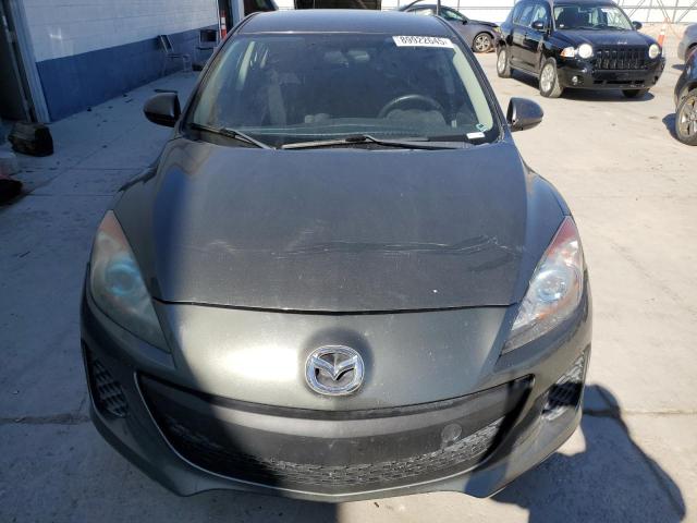 JM1BL1V75C1631305 - 2012 MAZDA 3 I GRAY photo 5