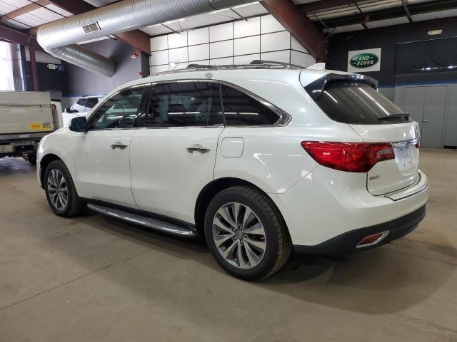 5FRYD4H47EB018556 - 2014 ACURA MDX TECHNOLOGY Weiß Foto 2
