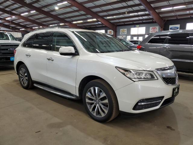 5FRYD4H47EB018556 - 2014 ACURA MDX TECHNOLOGY Weiß Foto 4