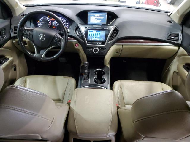 5FRYD4H47EB018556 - 2014 ACURA MDX TECHNOLOGY Weiß Foto 8