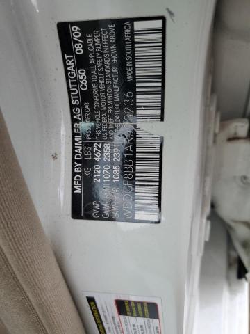 WDDGF8BB1AR093236 - 2010 MERCEDES-BENZ C 300 4MATIC WHITE photo 12