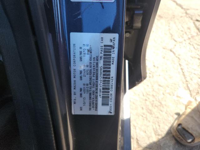 JM1BM1V74G1298985 - 2016 MAZDA 3 TOURING 石墨色 照片 12