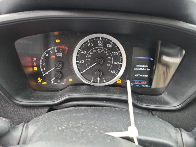 5YFEPRAE5LP116983 - 2020 TOYOTA COROLLA LE أسود صورة 9