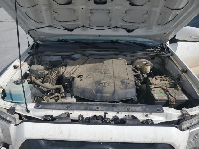 3TMLU4EN9FM196670 - 2015 TOYOTA TACOMA DOUBLE CAB WHITE photo 11