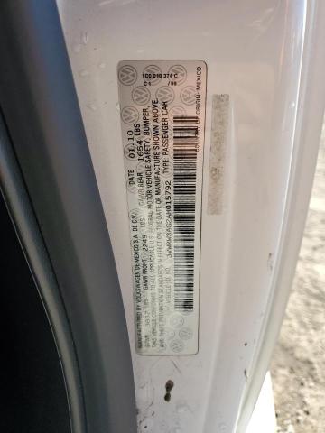 3VWRW3AG2AM015792 - 2010 VOLKSWAGEN NEW BEETLE 白色 照片 12