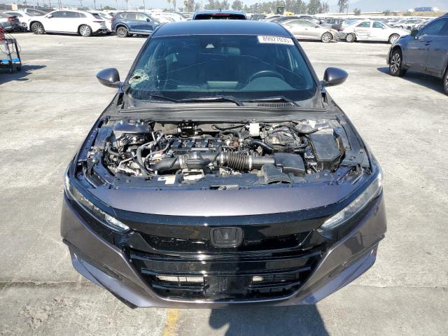 1HGCV1F36JA240639 - 2018 HONDA ACCORD SPORT Сұр фото 5