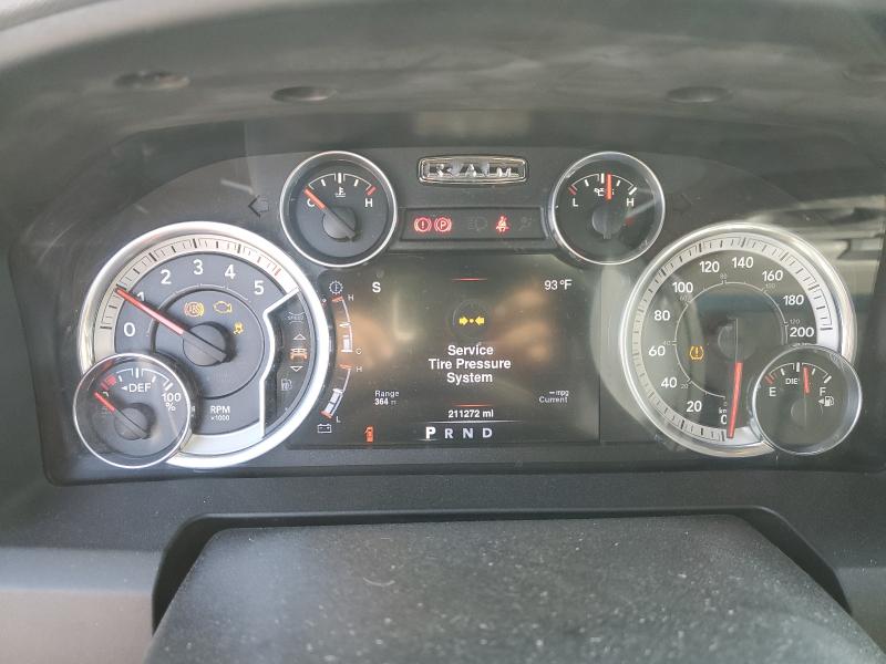 1C6RR7LM2GS183704 - 2016 RAM 1500 SLT ნაცრისფერი ფოტო 9