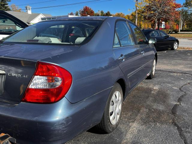 4T1BE32KX3U652157 - 2003 TOYOTA CAMRY LE Niebieski zdjęcie 4