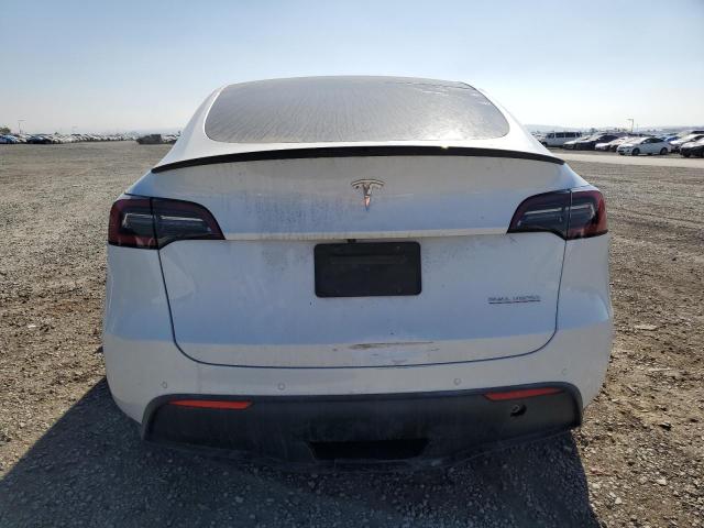 5YJYGDEF1MF137622 - 2021 TESLA MODEL Y WHITE photo 6
