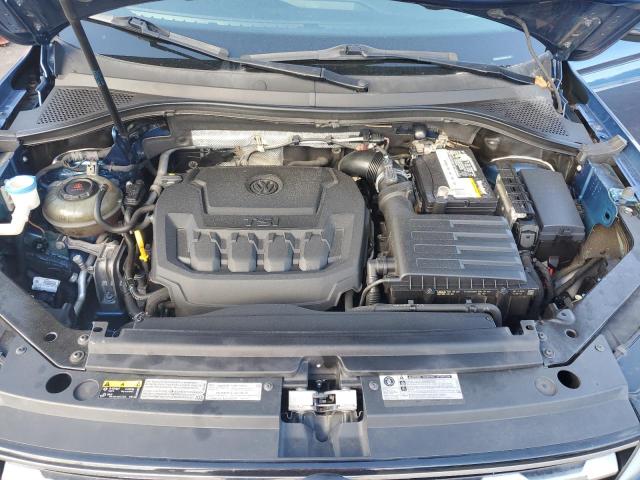3VV0B7AX2KM042198 - 2019 VOLKSWAGEN TIGUAN S BLUE photo 12