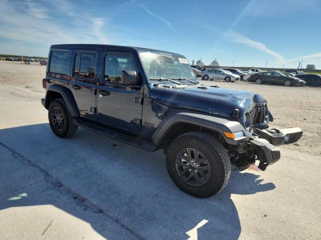 1C4PJXDN5SW513867 - 2025 JEEP WRANGLER SPORT BLUE photo 4