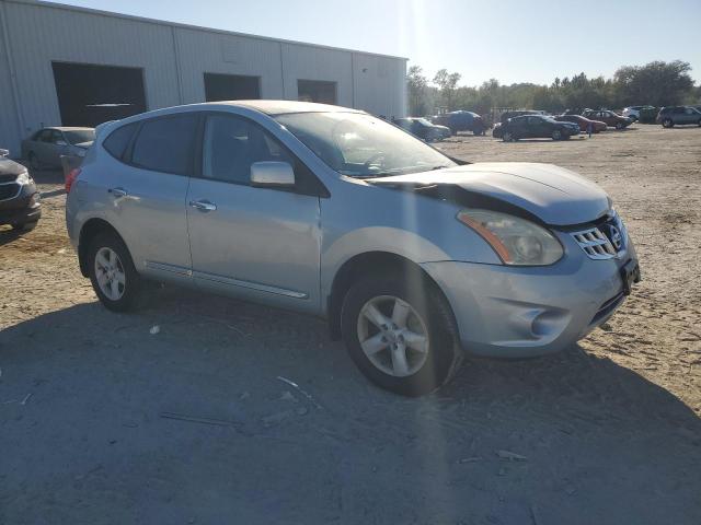 JN8AS5MV7DW134321 - 2013 NISSAN ROGUE S BLUE photo 4